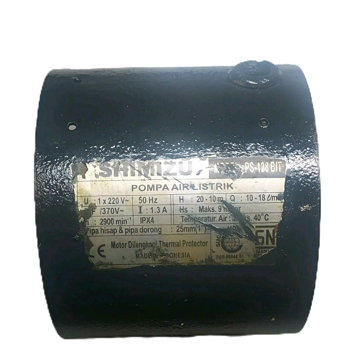 BODY ORISINIL POMPA AIR SHIMIZU untuk type 125,128,130,135 bit