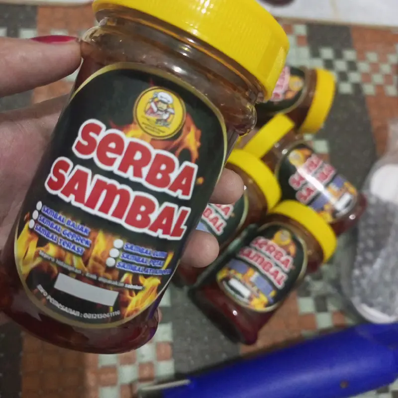 Sambal Cumi extra pedas gurih 1