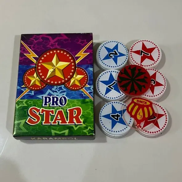 Biji Karambol Tebal 3 mm Motif Pro Star / Random | Koin Krambol Satu Lapis Original | Keping Kerambol 3mm | Coin Carambol Carrom Games