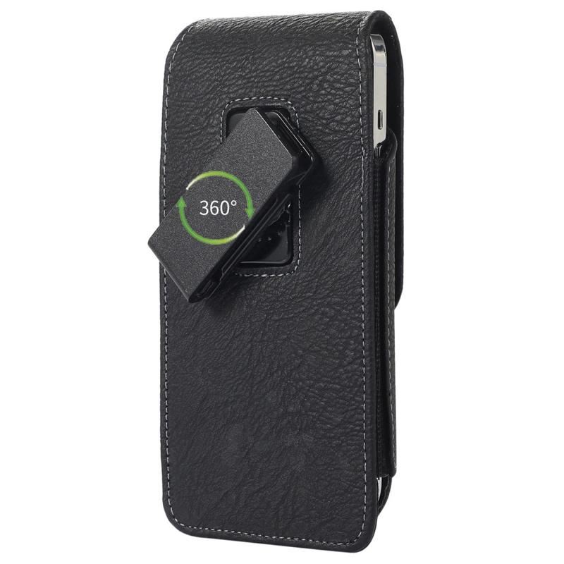 Sarung Dompet Tas Tempat HP Pinggang Kulit Slot Kartu Vertikal Ukuran 6 Inch 6,5 Inch 2