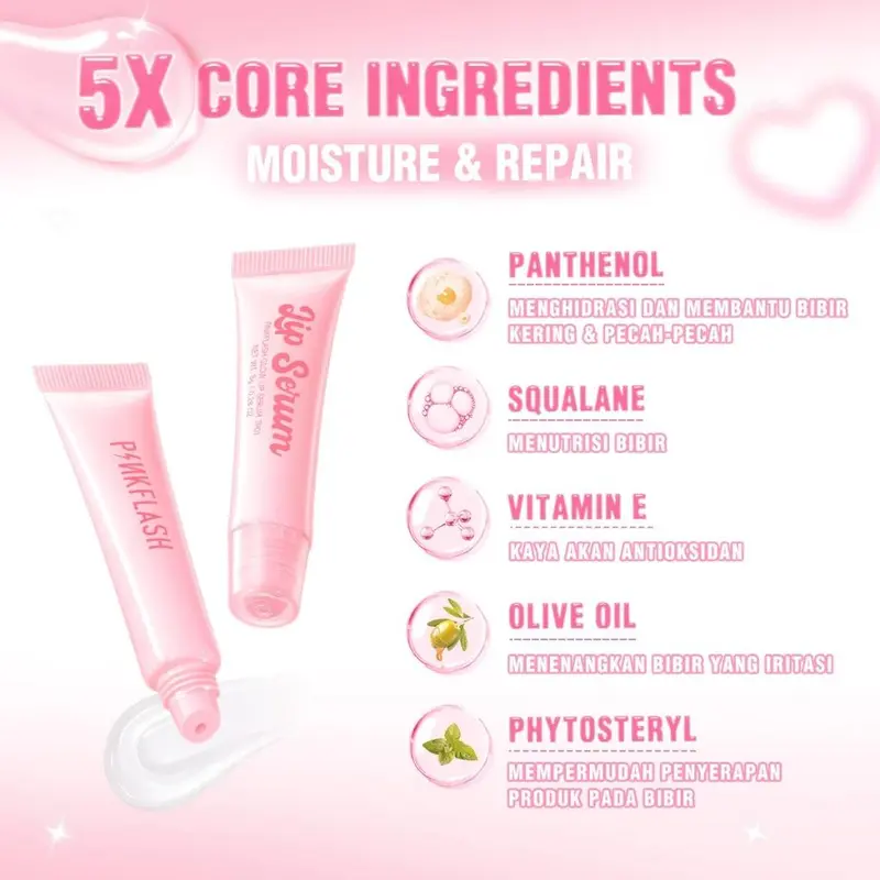 Pinkflash Hydra Plump Lip Protector/Glow Lip Serum 7