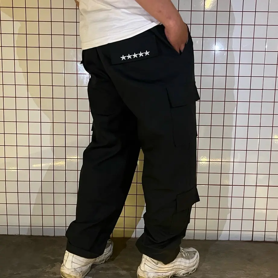 Saynt Stars Cargo Pants Baggy Celana Panjang Cargo Unisex Loose Fit