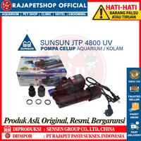 Gambar SUNSUN JTP 4800 UV POMPA CELUP + UV KOLAM AQUARIUM dari Rajapetshop Official Kota Surabaya 1 Tokopedia