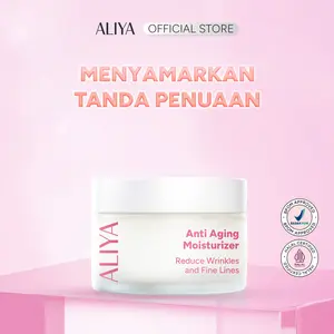 Aliya Anti Aging Moisturizer - Skincare Membantu Mengencangkan Kulit Moisturizer Retinol Memudarkan Garis Halus 30 ml Anti Aging Cegah Penuaan Dini