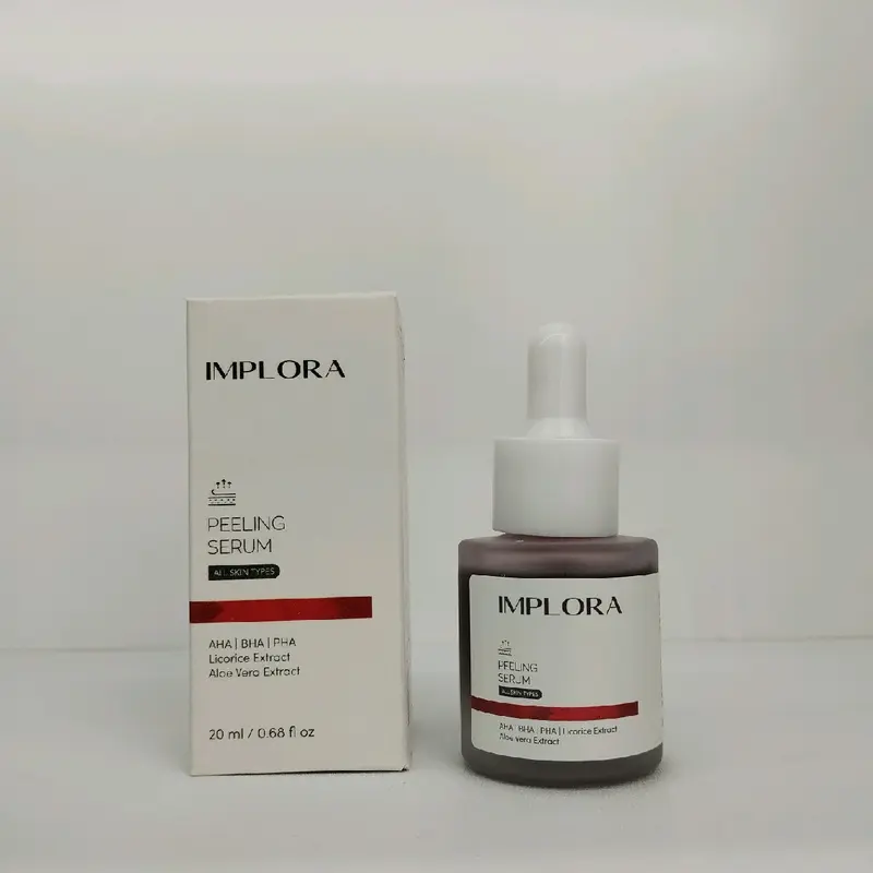 Implora Paket 2in1 Pelling Serum 20ml dan Sunscreen SPF 40 Mencerahkan Perawatan Vitamin Berminyak Wajah 3