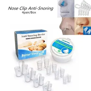 1SET Anti-snoring Apnea New Clip Device Sleeping aid Device Stop snoring Healthy care Anti-snoring Breathing aid Stop snoring