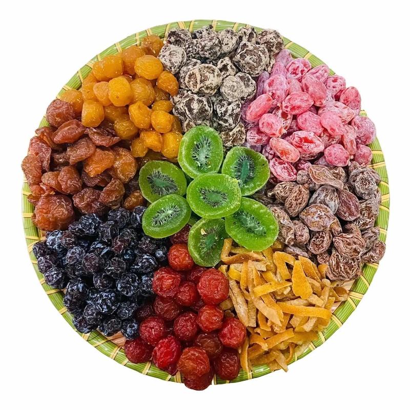 Hộp 500g Ô MAI XÍ MUỘI VIETFOOD mix 9 VỊ chua ngọt rất ngon Snack Ăn Vặt