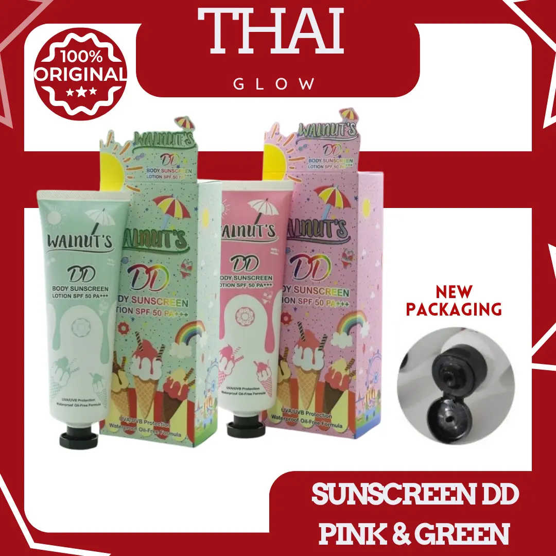 SUNSCREEN LOTION TONEUP DD SPF 50PA+++ | LOTION SUNSCREEN SPF 50 | DD SUNSCREEN PINK & GREEN SPF 50 | DD SUNSCREEN ORIGINAL