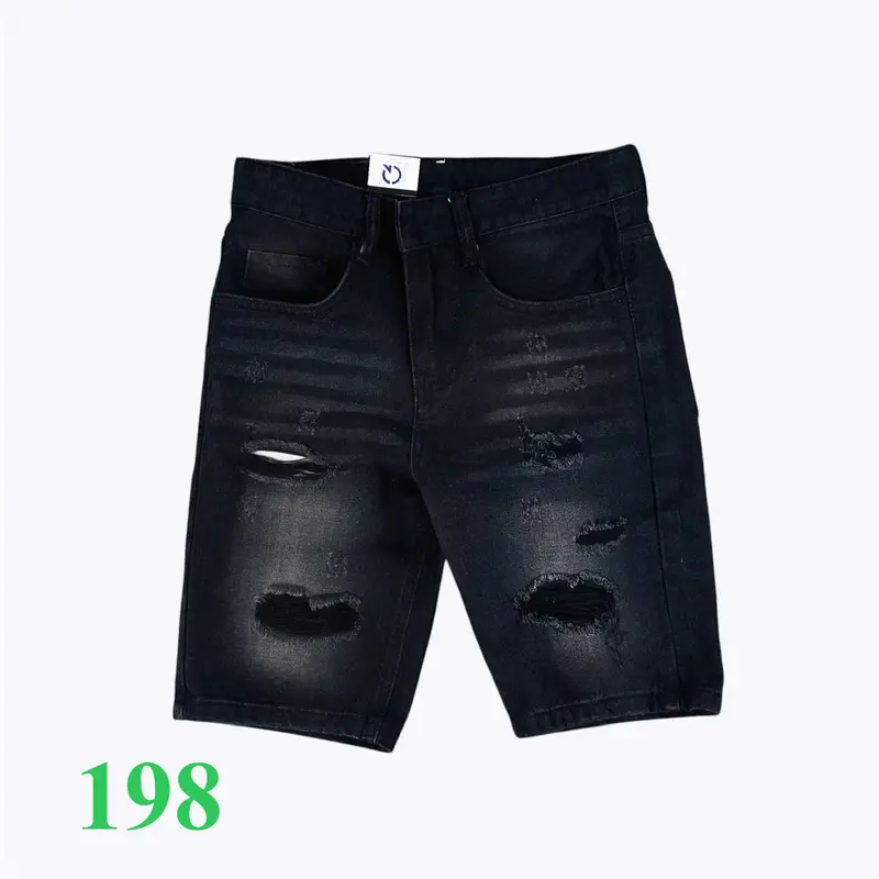 Quần Short Jean Nam Năng Động Slim Fit Có Túi Size 28-34 - Chất Liệu Cotton Denim Thời Trang Nam Menswear Pants 3
