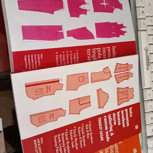 Paket buku penuntun membuat pola busana lengkap 4 buku by SOEKARNO