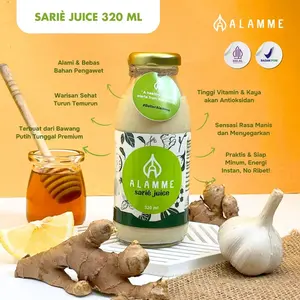 Sarié Juice Alamme 320 ml Putih Minuman Lemon