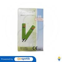 Gambar EASY TOUCH BLOOD GLUCOSE TEST STRIPS BOX 25 PCS dari Apotek Easy Care by GoApotik Kota Batam 2 Tokopedia