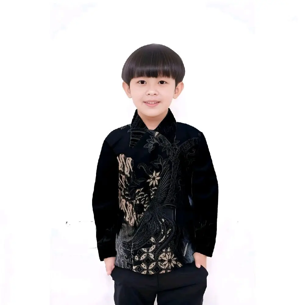 Kemeja anak Bangau hitam
