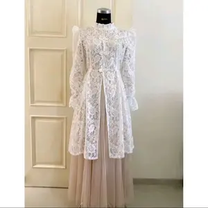 Outer Yumna Tunik Brukat Cardigan Bridesmide Kondangan