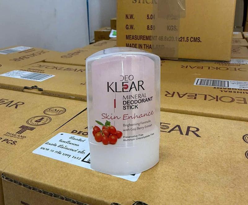 SIZE NHỎ - Lăn Nách Đá Khoáng Thiên Nhiên DEO KLEAR Hương Berry - 60g