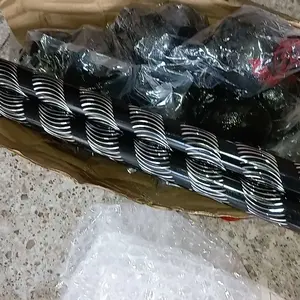 Batang gorden full set(30,50,60,75,100,125,150,175,200cm)besi aluminium,slot jendela,tiang gorden