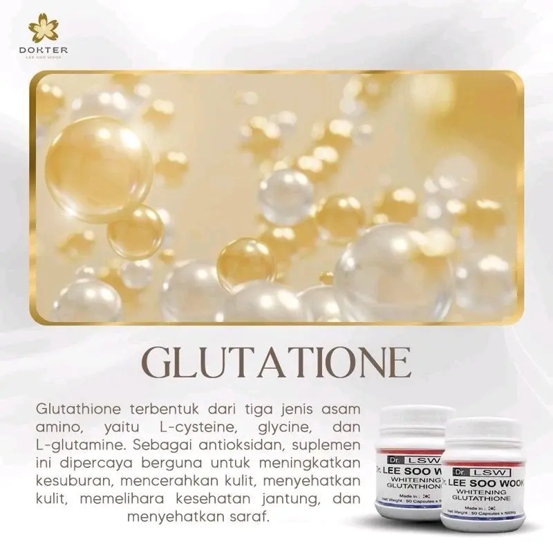 Dr. LSW Capsule Whitening Pemutih Badan Ampuh Garansi Asli 3
