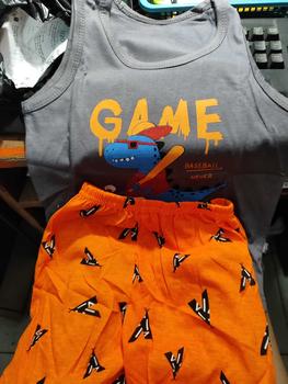 Product Review of (6M-4Y)Terno for Kids Boys Girls Sando Tank Top + Shorts Set Shirt T Shirt 9797 from m** 0