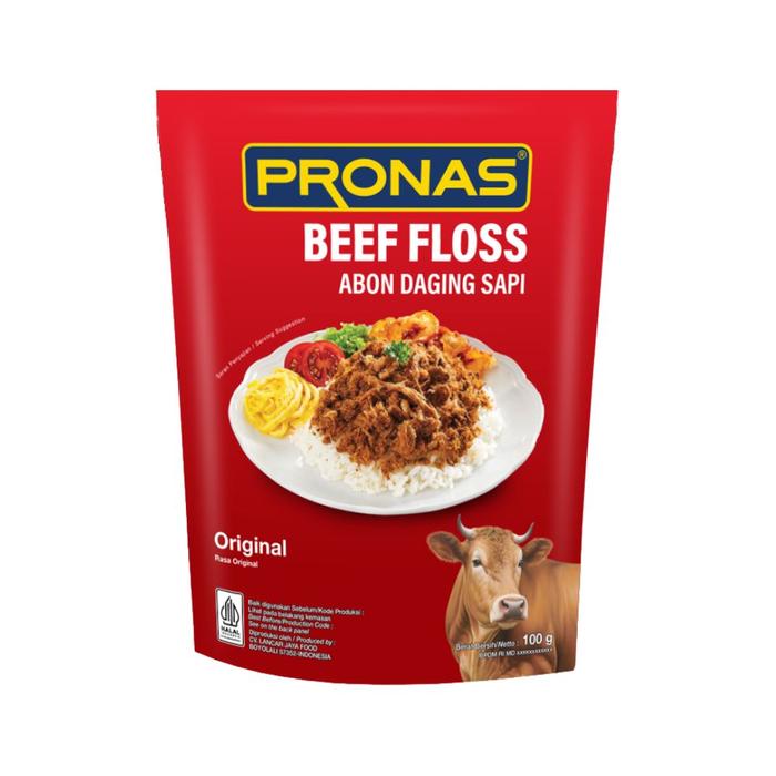 Gambar Pronas Abon Daging Sapi Original Pouch 100 gram dari Sayurbox Kota Administrasi Jakarta Selatan Tokopedia