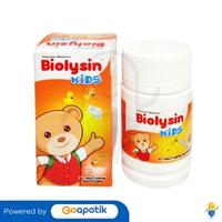 Gambar BIOLYSIN KIDS JERUK BOTOL 30 TABLET dari Apotek Farma Medika by GoApotik Kota Tangerang Selatan 2 Tokopedia