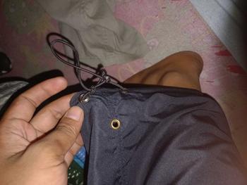 Product Review of Goovin Track Pants Cargo Parasut Drizzle Celana Panjang Cargo Parasut Fit Slimfit from D**👶 0