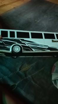 Product Review of Stiker livery miniatur bus custom putih abu from z**a 0