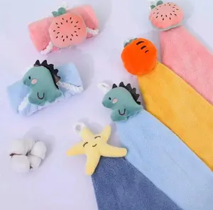 Lap Tangan Karakter 3D Lap Tangan Microfiber 30x30 Lap Handuk Tangan Gantung Hand Towel Karakter 3D Handuk Tangan