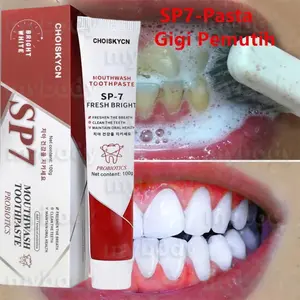 CHOISKYCN SP7 Pemutih Gigi dan Karang Gigi Anti-Karang Gigi Kesegaran Mulut Gusi &amp; Gigi Sensitif Kerusakan Gigi Pemutih Gigi Cocok untuk ibu hamil