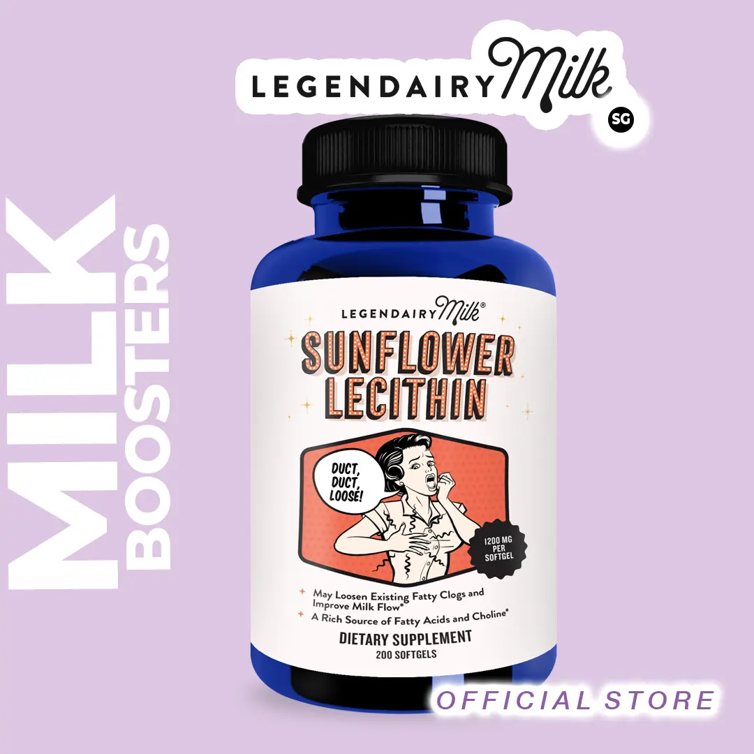 Legendairy Milk Sunflower Lecithin Organic 200 caps Natural Supplement