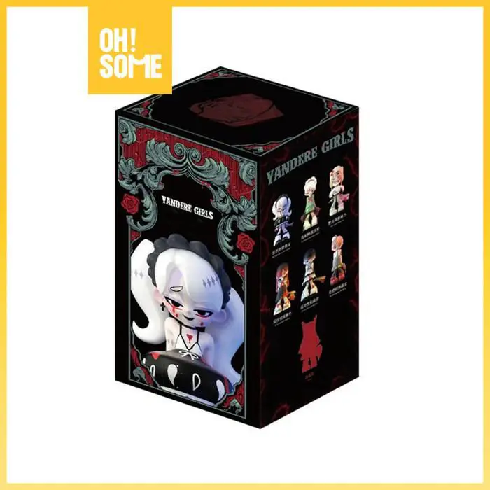 OHSOME Blind Box Gacha Set Koleksi Figure Yandere Girls Seri Campus School Series (1/6) - PRODUK RANDOM / Mystery Box / Surprise Box / Mainan Kotak Misteri Isi Figure Lucu Random 1