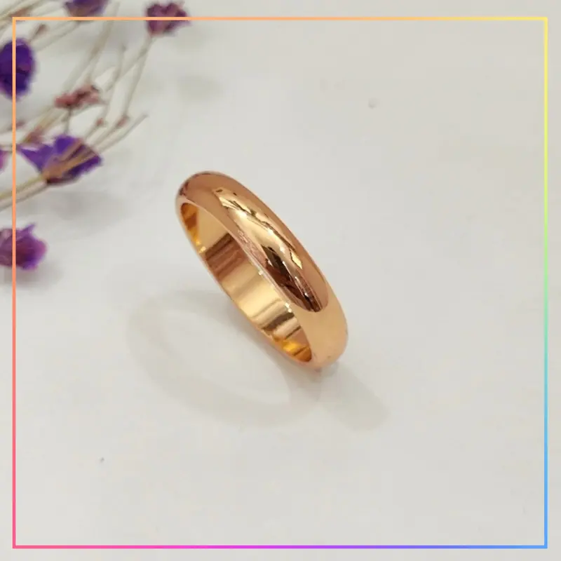 Good Jewelry ID Cincin Dewasa Polos Glosy A220 Rings 5