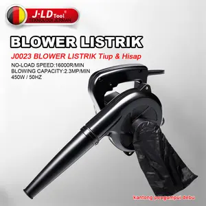 JLD Blower Listrik hand blower 450W Mesin Blower Cleaner Blower Pengumpul Daun Debu Penyapu Penyedot Debu Mobil Alat Penghilang Debu Vakum Debu