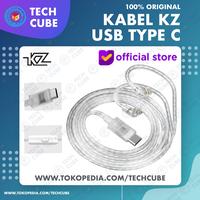 Gambar Kabel KZ Cable Kabel Earphone IEM USB Type C Oxygen Free Copper Silver Plated Upgrade Cable Built-In DAC - PIN C USB TYPE C dari Tech Cube Store Kota Administrasi Jakarta Barat 1 Tokopedia