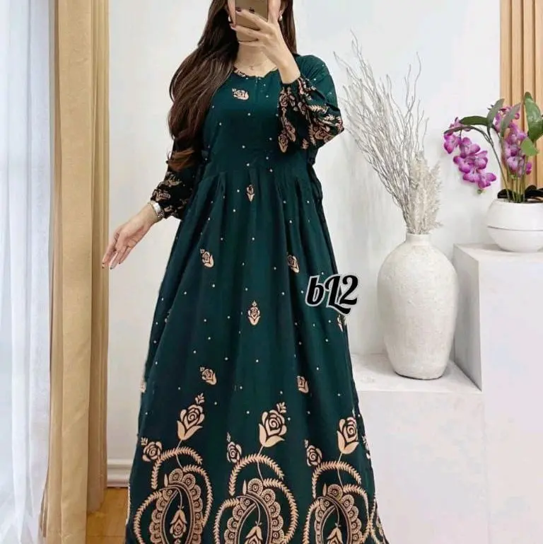 Gamis Chibi Jumbo-Gamis Nyaman Pakai-Gamis Kekinian Motif Terbaru Rayon