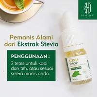 Gambar HEALTIVA Stevia Tetes Cair 5ml Natural Sweetener Pengganti Gula - 5ML dari HEALTIVA Kota Tangerang Selatan 4 Tokopedia