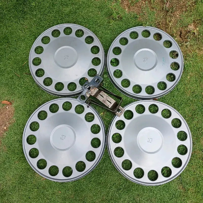 weldop truk dan engkel ring 15 dan ring 16 4pcs depan belakang plat besi Kendaraan truck 6