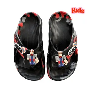 Vivid Sunday - Sandal Jepit Motif Roblox Loreng Nyaman Terbaru Sendal Karet Anak Cowo Laki Laki 2026