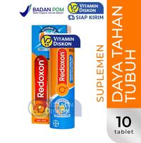 Gambar REDOXON VITAMIN C, D & ZINC RASA JERUK 10 TABLET - 10 TABLET dari VitaminDiskon Kota Administrasi Jakarta Barat 1 Tokopedia