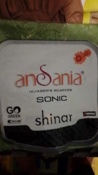 Product Review of Jilbab Segiempat Sinar Glamour Ansania / Hijab Sinar / jilbab segiempat sinar / jilbab pesta from R**i A**a 0
