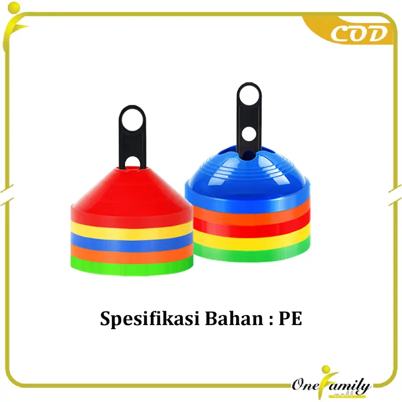 [COD] OFM O20 Cone Sepak Bola Kun Mangkok Marker Latihan Atlet 7