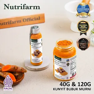 NUTRIFARM KUNYIT BUBUK 40 GRAM DAN 120 GRAM