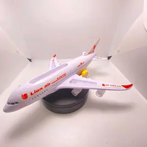 Mainan Anak pesawat airbus A380 Battery Lion/Garuda