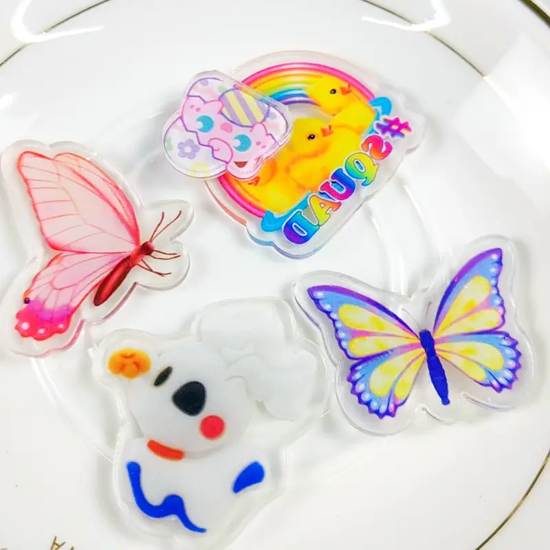 DIY Charms Making-Metal Acrylic Accessories Bag