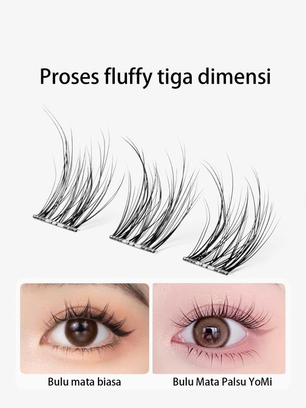 HOT SALE Bulu Mata Palsu Tanpa Lem Premium Eyelashes | Bulumata Extension | YOMI & ELLEN  | Wajah 5