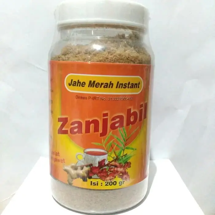 Minuman Jahe Merah Instan Zanjabil- Toga Nusantara, Herbal Alami untuk Kesehatan 3