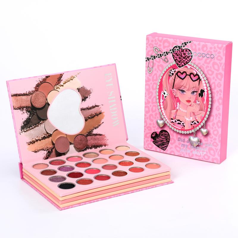 IGOODCO 43 Warna bayangan mata Plat Glitter Powder Cosmetics Women Funny Cover Book Frosted Glitter Powder Sequins Eye Makeup Palette eye shadow 0