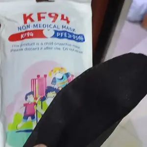 Masker Kf94 Anak Polos 1 Pack Isi 10 Pcs 4Ply