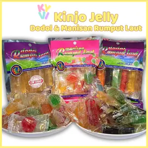 KYVI - Kinjo Jelly Phoenix Dodol & Manisan Rumput Laut Oleh- Oleh Khas Lombok /  Dodol Rumput Laut Cemilan Sehat / Cemilan Jelly kinjo / Kinjo Jelly