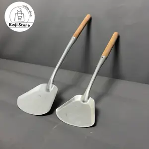 Sutil Nasi Goreng Besar Dan Tanggung Plat Galvanis TEBAL Anti Karat / Spatula Nasi Goreng dari Plat Galvanis Ukuran Besar dan Tanggung/ Peralatan Dapur Kitchenware
