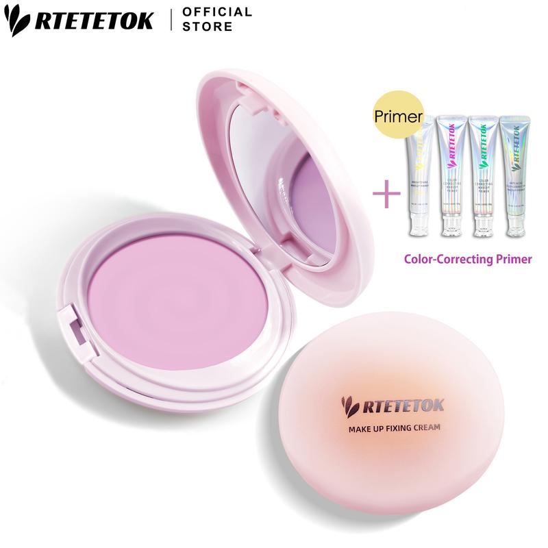 Setting Cream RTETETOK Setting Cream Powder Matte Oil Control Waterproof Long ...